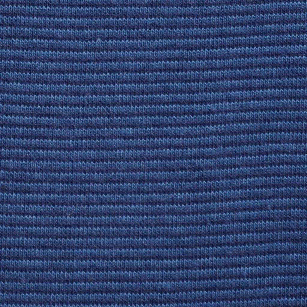 Ringelbündchen 1mm blau dunkelblau